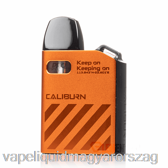 Uwell Caliburn Ak2 15w Pod Rendszer Neon Narancs Vape E Cigi